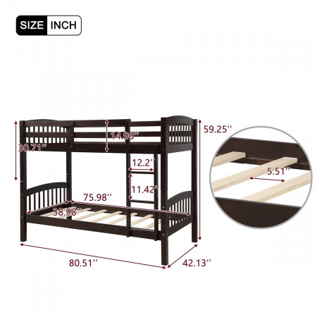 CM125 - Eps : Giường 3 Tầng Leo Thang - 1m / 1m